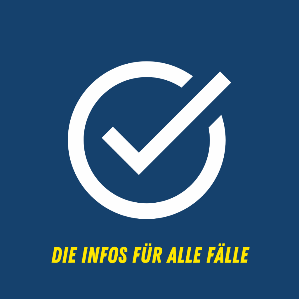 Die Infos für alle Fälle